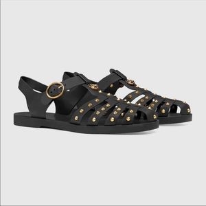 Gucci 2017 Spring Jelly Stud Sandal MEN